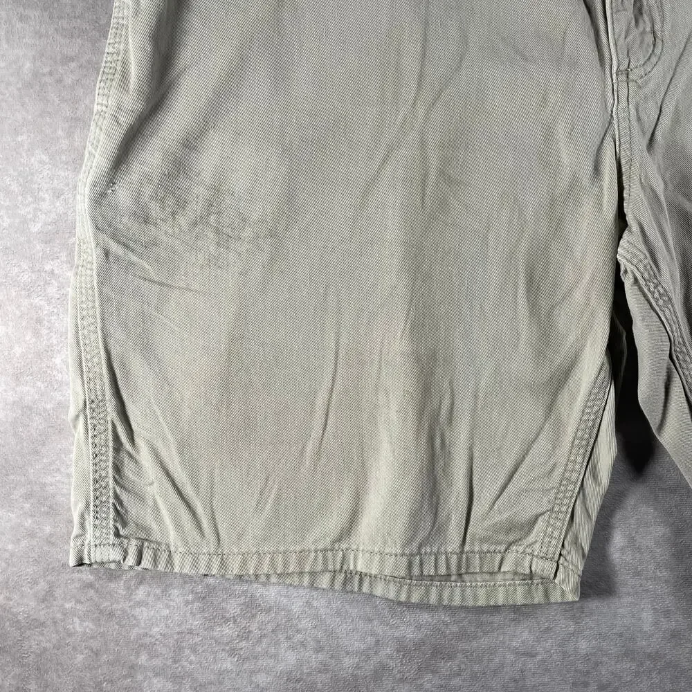 Vintage Carhartt Patch Tan B283 Lightweight Shorts Waist 38